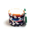 Manufacturer Custom Logo Golf Ball Markers Clay Poker Chips with Tube Pack