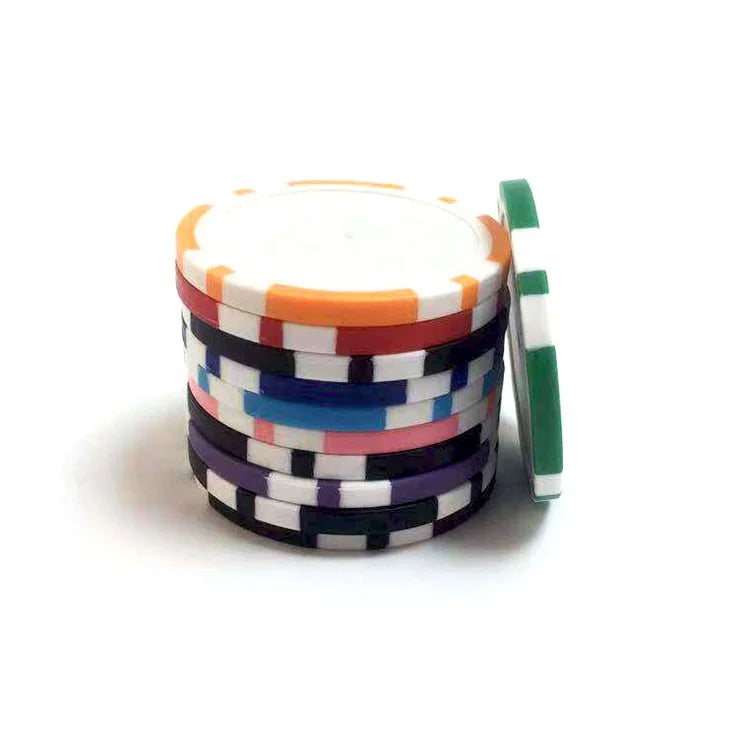 Manufacturer Custom Logo Golf Ball Markers Clay Poker Chips with Tube Pack