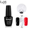 Ibdgel Nail Polish Factory Long Lasting Gel UV Nail Top Coat Gel Glitter Top Gel Polish  15ml