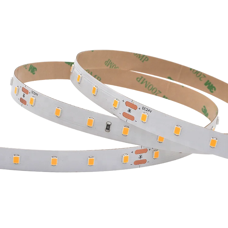 2835 SMD LED Strip Light 128 LEDs/m 150lm/w Flexible 24V Dimmable 2700K 3000K 4000K 6000K Warm White 10m LED Strip Copper Voice