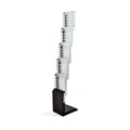 Portable A4 Steel Mobile Flyer Shelf Stand Holder Eco-Friendly Foldable Catalogue/Banner Stand Carry Bag/Case for Display Racks