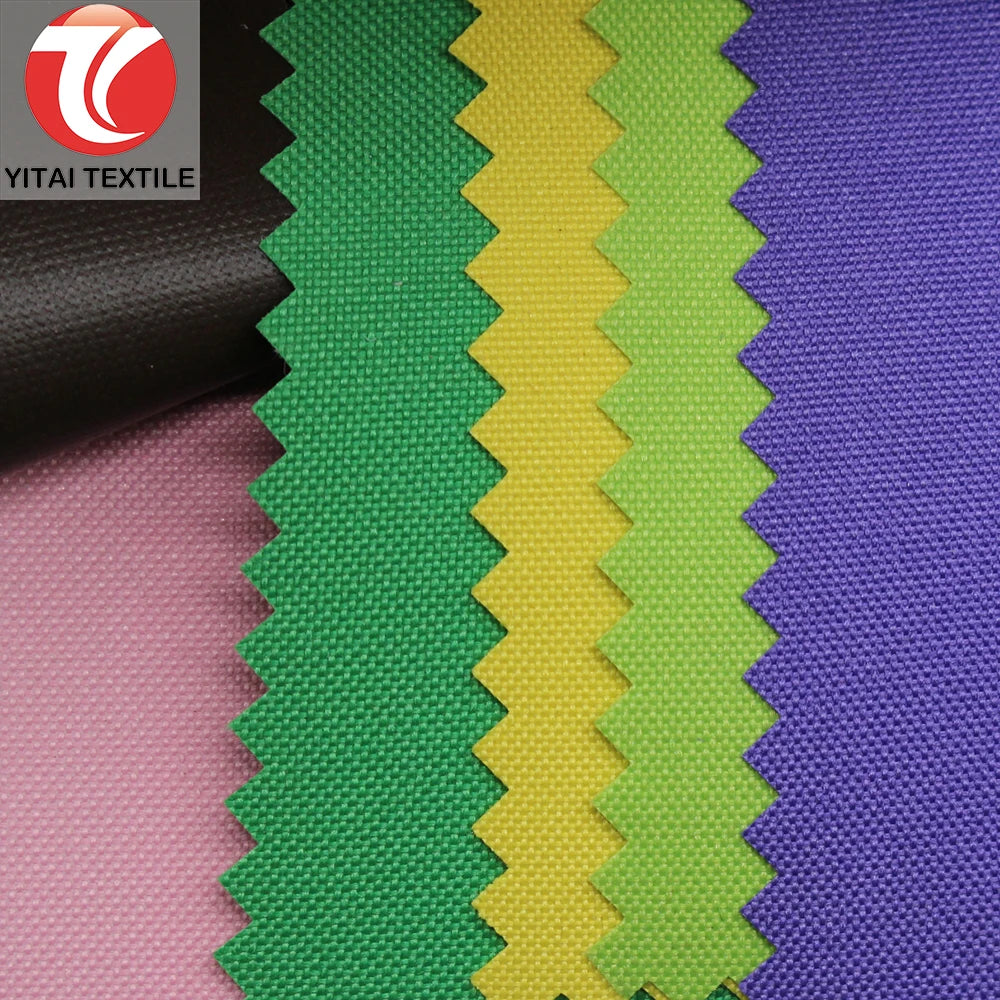 Waterproof 300 Denier 300d Plain Dyeing Oxford Fabric with Pvc Coated for Bag
