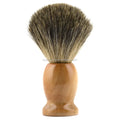 ZY Mix Badger Hair Natural Wood Handle Barber Salon Shave Wet Shaving Brush Schima Beard Grooming Tool Shaver Salon Smooth