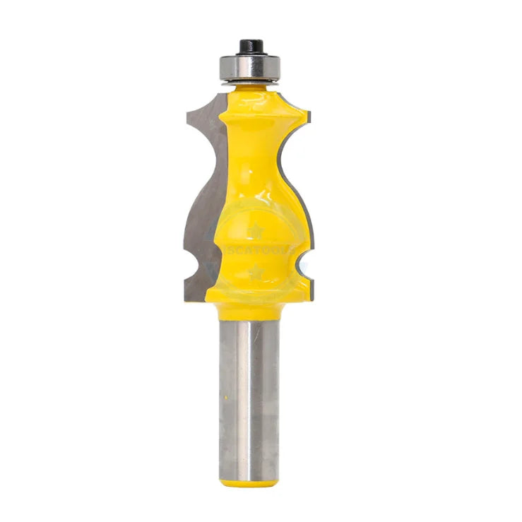 L-N095 1PC Architectural Molding Router Bit 1/2" Shank Line Knife Woodworking Cutter Tenon Cutter for Woodworking Tools