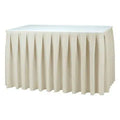 14ft Polyester Table Skirt Royal Blue