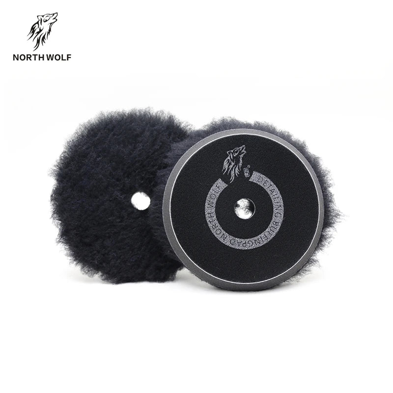 6" DA Wool Buffing Pad Car Detailing Wool Pad  Car Polishing Pad