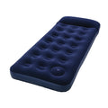 Bestway 67223 Air Mattress Jr. Twin with Built-in Foot Pump 1.85 m X 76 cm X 28 cm Camping air Mattress Outdoor