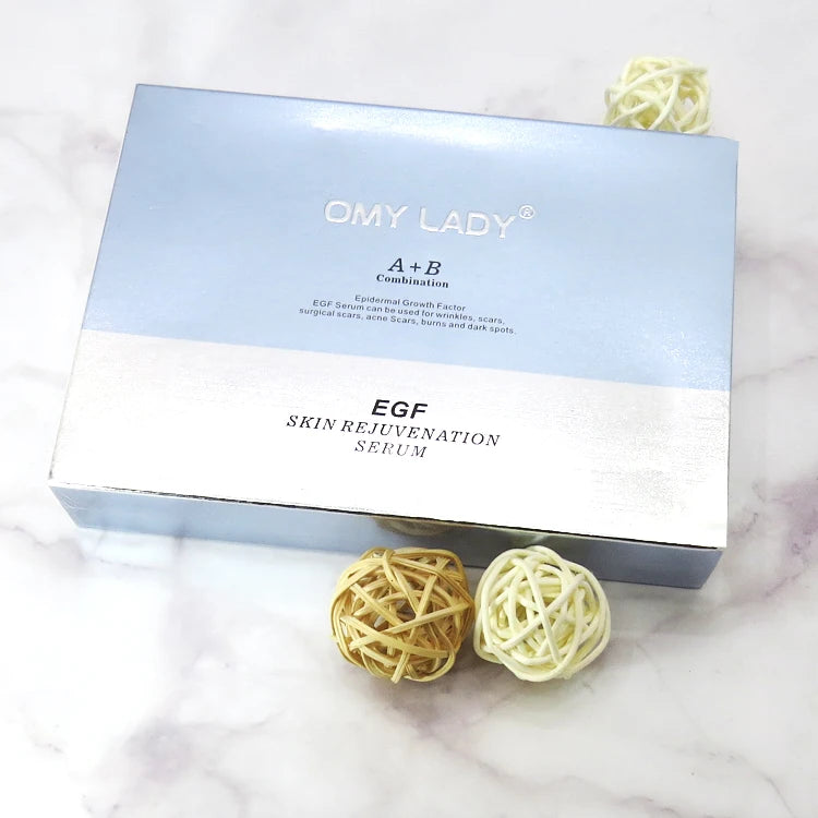 OMY LADY EGF Repair Face Serum Kit for Acne Scar Removal Best Anti Aging Serum Private Label