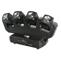Professional Stage Lighting 4PCS 10W RGBW 4IN1 LED Beam Moving Head Light for Night Club DJ