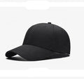 Cheap Cap 6-Panel Cotton Twill Hat Curved Visor Sporty Baseball Hat Plain Color