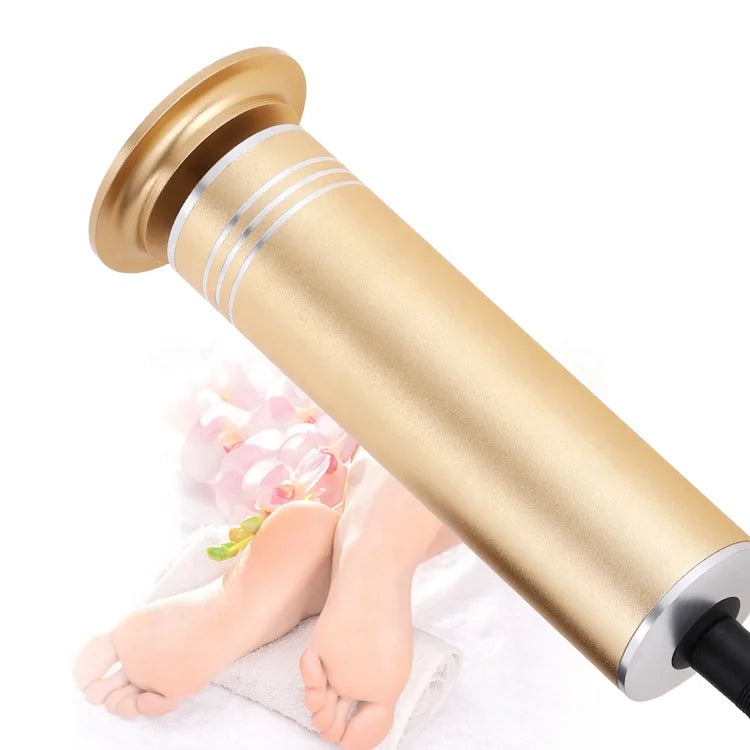 Professional Electronic Foot File Pedicure Callus Remover with 60pcs Sandpaper Discs for Feet Heel Dead Skin Removal