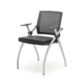 Modern Metal School Chair With Folding Tablet Arm for Office Meetings Training Wholesale Writing Board Included