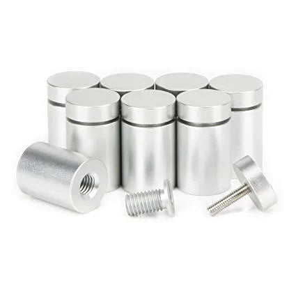 Customized HXL Brand HXL-D025 OEM/ODM Wall Mounted Stainless Steel Zinc Alloy Screw Glass Holder Standoff Hardware for Home