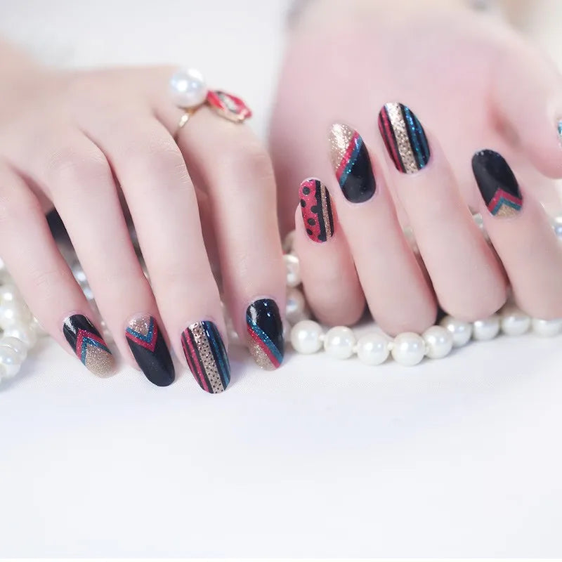 Huizi factory new nail polish wraps hot sale in Japan Korea nail art stickers with good price
