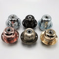 Vintage Style E27 Edison Screw Pendant Lamp Holder with Ring Alloy Body Polished Copper Finish 110-240V