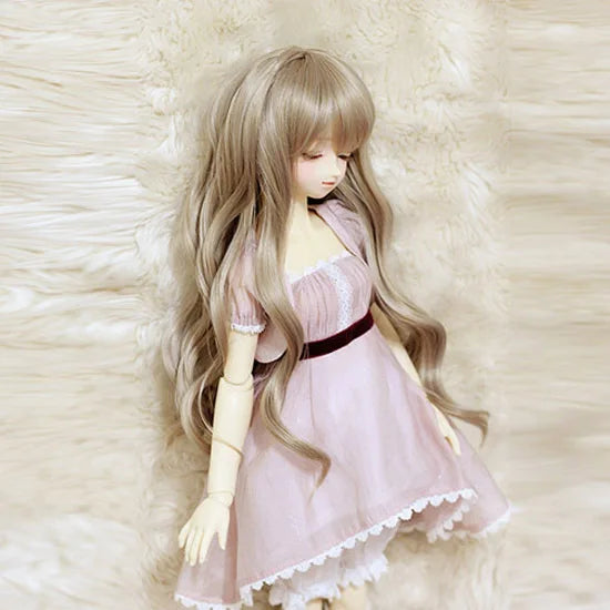 New Arrival Cheap High Quality Super Cute Small Synthetic Doll Wig 16 Inch Small Cap for Wholesale