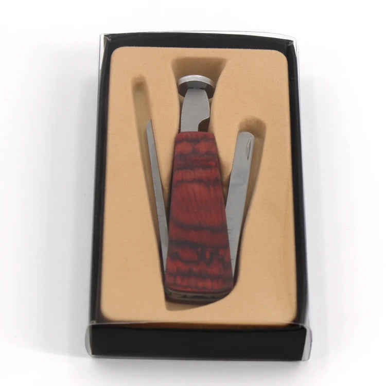 3-in-1custom  With Wooden Handle Tobacco Smoking Pipe Tool