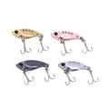Hengjia Hard VIB Metal Blade Fishing Lure 35MM 3.2G Silver Vibration Bait