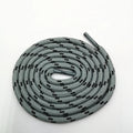 Manufacturer Custom Durable Polyester Plastic Printed Pair Shoelaces Transparent Plastic Tips for Outdoor Hiking Sports