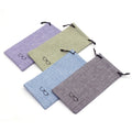 Multi-color Cotton Linen Sunglasses Pouch Eyeglasses Packing Pouch