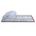 Customized Self-Adhesive Metal Nameplate Custom Industry Name Plate Aluminum Label with Engraved Logo