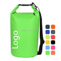 WOQI Floating Waterproof PVC Dry Bag 5L/10L/20L/30L/40L Roll Top Sack Kayaking Rafting Boating Swimming Beach Fishing Water Bag