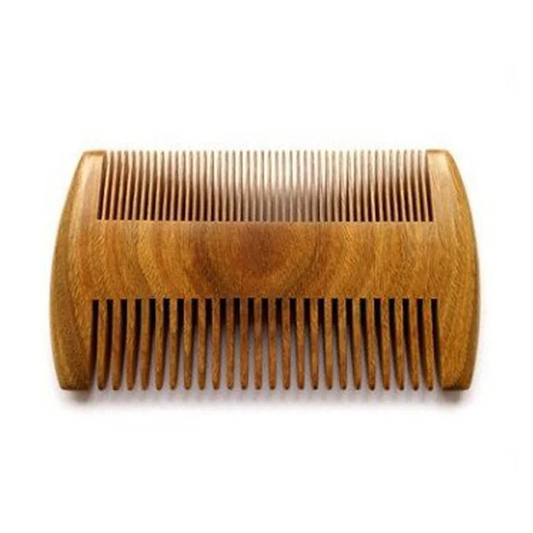 Best Selling Double Sided Comb Handmade Fine Tooth Beard Comb with Sandalwood