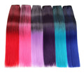 Wholesale for AliLeader Clip-in Synthetic Ponytail Hair Extensions High Temperature Fiber 26 Colors 5 Clips on Hair