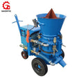 Refractory Castable Shotcrete Dry Mix Gunning Spray Machine With Refractory Nozzle