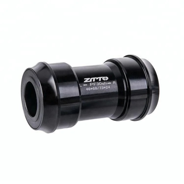 TTO PF30sh Bicycle Press Fit Bottom Brackets 24mm Crankset Chainset for MTB Road Mountain Bike 24 Adapter Aluminum Alloy Parts