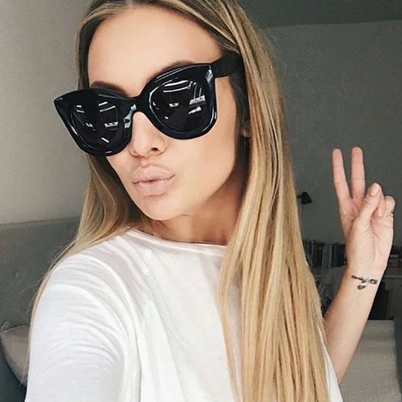 10445 Superhot Eyewear Brand Designer Sun Glasses Women Cat Eye Shades Sunglasses