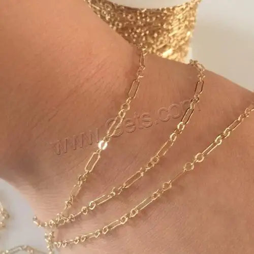 In Bulk 14K Chain Gold Filled 2mm Sold by Meter 1033236