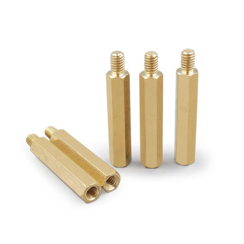 Brass Threaded Insert Standoff Stud for Plastic