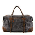 Large Capacity  Vantage Wax Canvas Carry Shoulder Travel Bags Luggage for Man