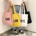 Custom logo Printed Colorful Eco Recycled Plain Tote 100% Organic Cotton Canvas Totebag