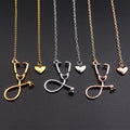 Trend New Design Stethoscope Pendant Necklace for Women Jewelry