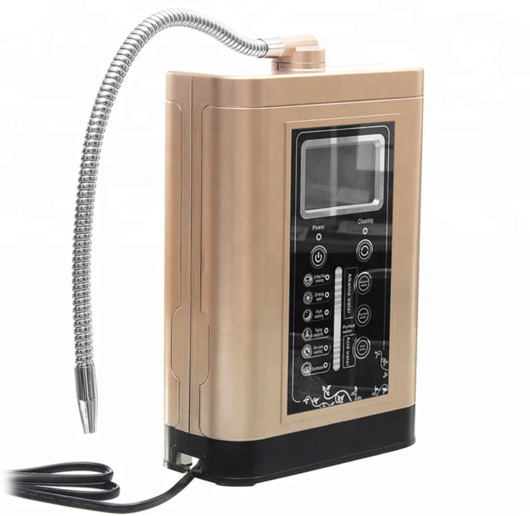 Safebond 5-7 Plates Desktop Alkaline Water Ionizer Machine Electric Hydrogen Water Ionizer for Household Faucet Installation