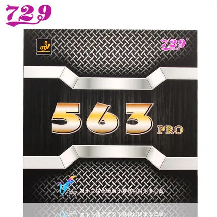 Friendship 729 ITTF Approved 563 Pro Table Tennis Bat Cover Pimples Out Red and Black 38/40 Hardness 8 Control 9 Speed
