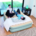 Inflatable Lounger Air Beds Bestway 67477 80'' X 60'' X 16'' Inflatable Raised Queen 2 Layers air Mattress Inflatable