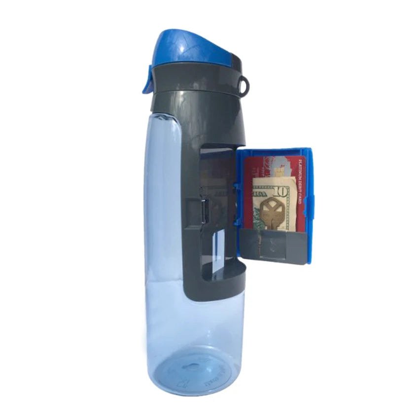 New 2026 Product Idea Unique Wallet Drink Bottle Detox Gym Bottle Sports Water Bottle Protein Shaker