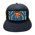 Blue Equalizer El Sound Activated Flashing Cap With Led Light