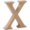 Large 15cm Wooden MDF Letters Numbers and Symbols