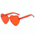 One-Piece Transparent Color Oversize PC Frame PC Lenses Fashion Sunglasses 2024