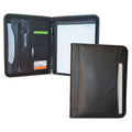 Modernqiu Custom Men's A4 Leather Portfolio Cheap Business Zipper Art Filing Product