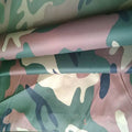 Camouflage Print Polyester Taffeta/waterproof Taffeta Fabric with Pu Coated
