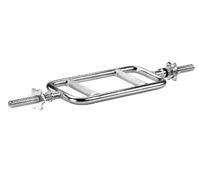 PROIRON 34" Long Gym Equipment Weights Threaded Tricep Chromed Barbell Bars