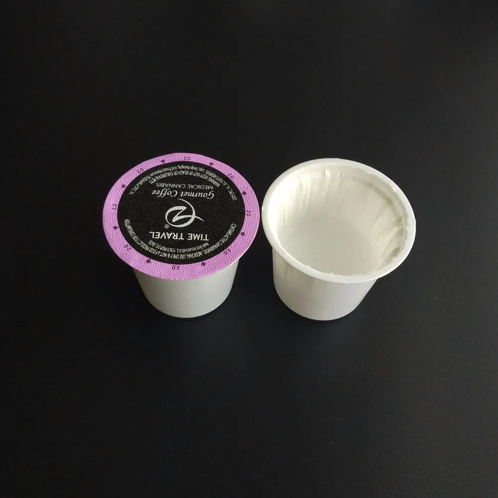 K Cup Capsule Coffee with Nonwoven Filter Nontoxic Custom Empty Biodegradable Compostable Coffee empty Capsule