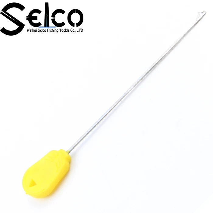 Carp Fishing Tools 14cm Stainless Steel Gate Needle Plastic Handle with Eyelet