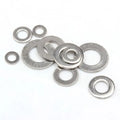 Hardware Fasteners Supplier's Tin-Plated Brass Round Flat Washer Steel Material with Zinc Plated Surface Treatment