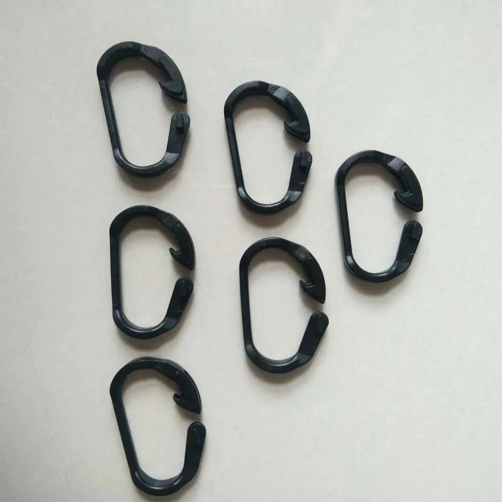 UV Resistant Plastic C Hook Perfect to Connecting Eyelet with Wire Accessories for Anti Rain Nets